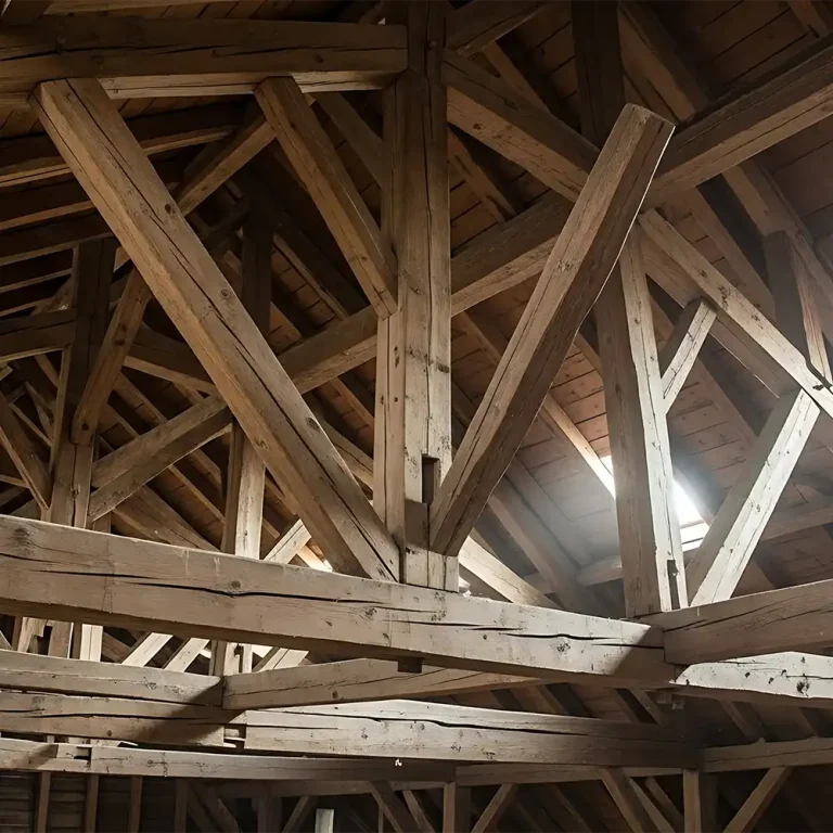 Création d'une charpente traditionnelle en bois réalisée par BN Toiture à Lançon-Provence